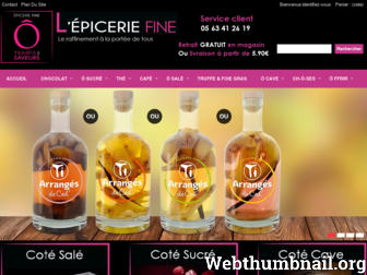 lepiceriefine.fr website preview