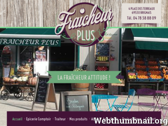 fraicheurplus.fr website preview