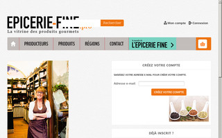 epicerie-fine.pro website preview