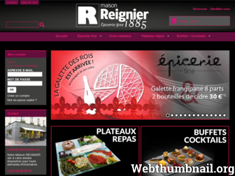 maisonreignier.com website preview