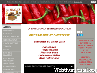 lamalleauxsaveurs.fr website preview