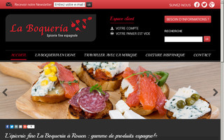 epicerie-laboqueria.fr website preview