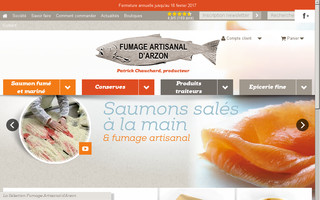 fumage-arzon.fr website preview