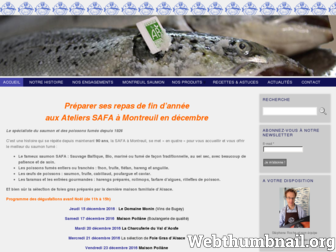 montreuilsaumon.fr website preview