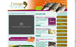 sichon.fr website preview