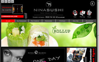 ninasushi.com website preview