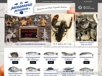 lapoissonnerieparisienne.fr website preview