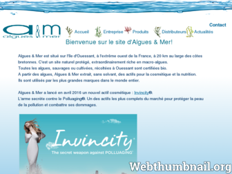 algues-et-mer.com website preview