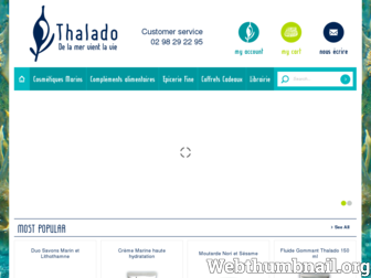 thalado.fr website preview
