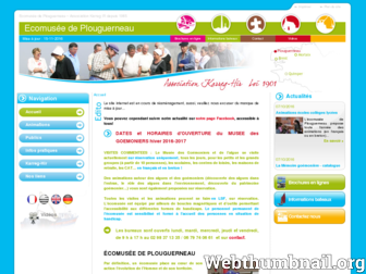 ecomusee-plouguerneau.fr website preview