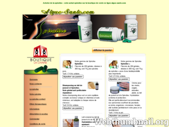 algue-sante.com website preview