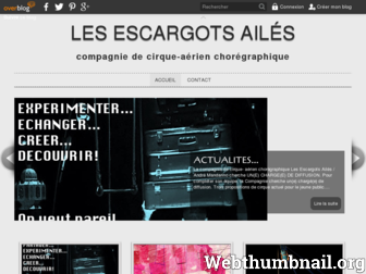 lesescargotsailes.com website preview