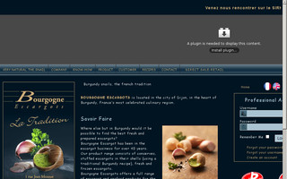 bourgogne-escargots.fr website preview