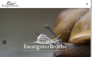 escargotsdelabroche.fr website preview