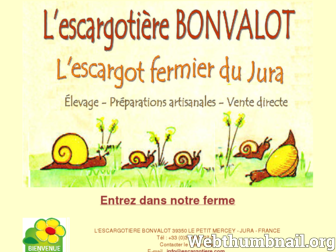 escargotiere.com website preview