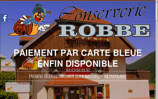 escargot-robbe.com website preview