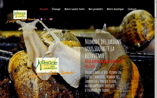 nomadedesjardins.fr website preview