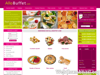 allobuffet.com website preview