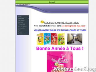 vinsetcocktails.com website preview