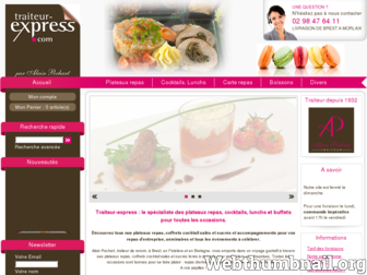 traiteur-express.com website preview