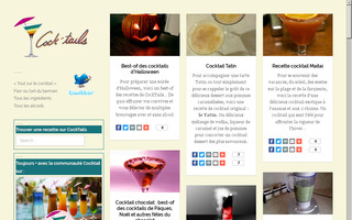cock-tails.fr website preview
