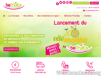 befruits.fr website preview