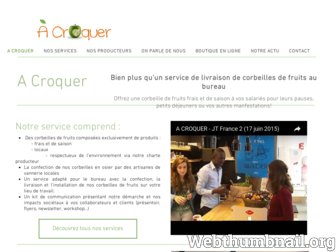 acroquer.fr website preview
