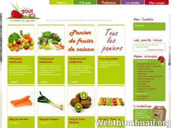 ungoutdici.fr website preview