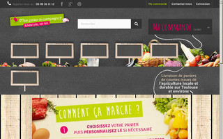 mon-panier-de-campagne.fr website preview