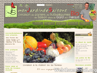 monjardindesaisons.fr website preview