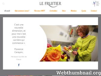 lejardindufruitier.com website preview