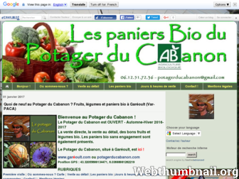 biogareoult.canalblog.com website preview