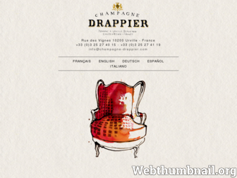 champagne-drappier.com website preview