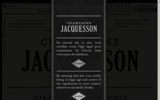 champagnejacquesson.com website preview