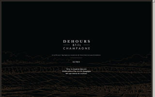 champagne-dehours.fr website preview