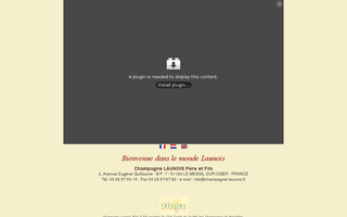 champagne-launois.fr website preview