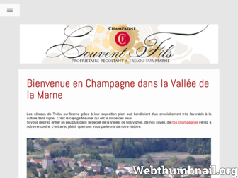 champagne-couvent-fils.com website preview
