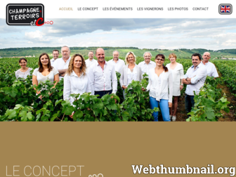 champagneterroirsetc.com website preview