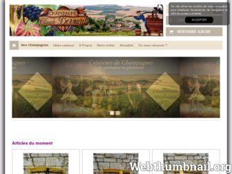 champagnebernard.com website preview