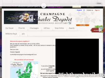 champagne-charlesdegodet.com website preview