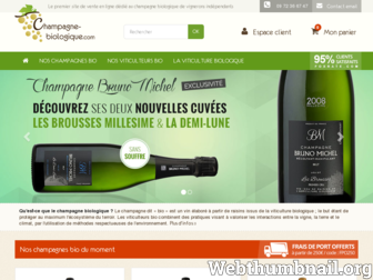 champagne-biologique.com website preview