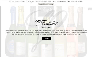 champagne-testulat.com website preview