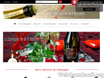champagne-courtillier.com website preview