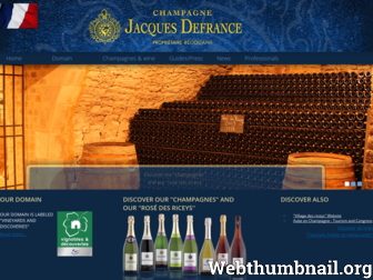 champagnejacquesdefrance.com website preview