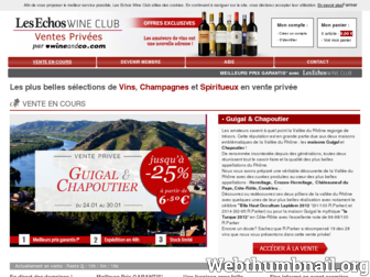 venteprivee.lesechos.fr website preview