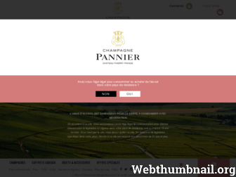 boutique.champagnepannier.com website preview