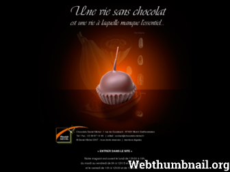 chocolats-michel.fr website preview