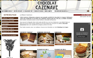 chocolats-bayonne-cazenave.fr website preview