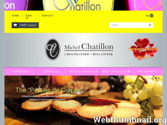 chatillon-chocolat.com website preview