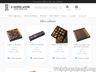 castelanne.com website preview